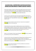CALE EXAM BUNDLE &vert; COMPREHENSIVE QUESTIONS AND DETAILED VERIFIED SOLUTIONS&vert;GRADED A&plus;&vert;NEWEST 2026&sol;2027 UPDATE&excl;&excl;&excl;&excl;