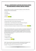 NCE exam &vert; COMPREHENSIVE QUESTIONS AND DETAILED VERIFIED SOLUTIONS&vert;GRADED A&plus;&vert;NEWEST 2026&sol;2027 UPDATE&excl;&excl;&excl;&excl;