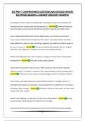 NCE PREP &vert; COMPREHENSIVE QUESTIONS AND DETAILED VERIFIED SOLUTIONS&vert;GRADED A&plus;&vert;NEWEST 2026&sol;2027 UPDATE&excl;&excl;&excl;&excl;