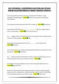 NCE PURPLEBOOK &vert; COMPREHENSIVE QUESTIONS AND DETAILED VERIFIED SOLUTIONS&vert;GRADED A&plus;&vert;NEWEST 2026&sol;2027 UPDATE&excl;&excl;&excl;&excl;