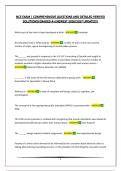 NCE EXAM &vert; COMPREHENSIVE QUESTIONS AND DETAILED VERIFIED SOLUTIONS&vert;GRADED A&plus;&vert;NEWEST 2026&sol;2027 UPDATE&excl;&excl;&excl;&excl;