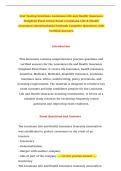 Xcel Testing Solutions Louisiana Life and Health Insurance Weighted Final Actual Exam &lpar;Louisiana Life & Health Insurance&rpar; Questionbank&sol;Testbank Complete Questions with Verified Answers