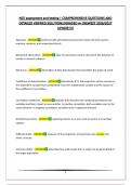 NCE assessment and testing &vert; COMPREHENSIVE QUESTIONS AND DETAILED VERIFIED SOLUTIONS&vert;GRADED A&plus;&vert;NEWEST 2026&sol;2027 UPDATE&excl;&excl;&excl;&excl;