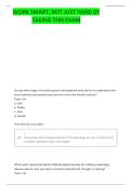PSYC 387 EXAM 3 QUESTIONS AND CORRECT ANSWERS