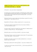 Asbestos Practice Exam 2 Questions and Answers 2025&sol;2026 &vert; Complete Exam Preparation Study Guide &vert; A&plus; Grade