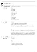 NIHSS Certification Exam 2025&sol;2026 &sol; Score 100&percnt; &sol; New Version Study Guide &sol; NIH Stroke Scale Test Bank