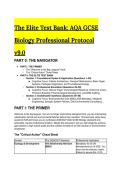 S-Tier AQA GCSE Biology Elite Test Bank &lpar;2026&sol;2027&rpar; &vert; 49&plus; Professional Application Questions & Answers