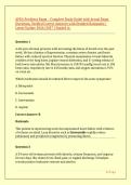 APEA Predictor Exam &ndash; Complete Study Guide with Actual Exam Questions&comma; Verified Correct Answers with Detailed Rationales &vert; Latest Update 2026&sol;2027 &vert; Graded A&plus;