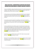 PANCE EXAM PREP &vert; COMPREHENSIVE QUESTIONS AND DETAILED VERIFIED SOLUTIONS&vert;GRADED A&plus;&vert;NEWEST 2026&sol;2027 UPDATE&excl;&excl;&excl;&excl;