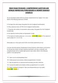 PANCE EXAM FOR BOARD &vert; COMPREHENSIVE QUESTIONS AND DETAILED VERIFIED SOLUTIONS&vert;GRADED A&plus;&vert;NEWEST 2026&sol;2027 UPDATE&excl;&excl;&excl;&excl;