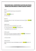 PANCE BOARD EXAM &vert; COMPREHENSIVE QUESTIONS AND DETAILED VERIFIED SOLUTIONS&vert;GRADED A&plus;&vert;NEWEST 2026&sol;2027 UPDATE&excl;&excl;&excl;&excl;