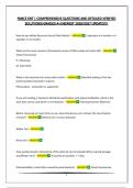 PANCE ENT &vert; COMPREHENSIVE QUESTIONS AND DETAILED VERIFIED SOLUTIONS&vert;GRADED A&plus;&vert;NEWEST 2026&sol;2027 UPDATE&excl;&excl;&excl;&excl;