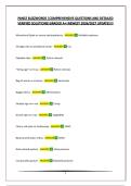 PANCE BUZZWORDS &vert;COMPREHENSIVE QUESTIONS AND DETAILED VERIFIED SOLUTIONS&vert;GRADED A&plus;&vert;NEWEST 2026&sol;2027 UPDATE&excl;&excl;&excl;&excl;