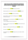 PANCE HIGH YIELD Q&rsquo;BANK &vert;COMPREHENSIVE QUESTIONS AND DETAILED VERIFIED SOLUTIONS&vert;GRADED A&plus;&vert;NEWEST 2026&sol;2027 UPDATE&excl;&excl;&excl;&excl;
