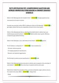 EVITP CERTIFICATION TEST &vert;COMPREHENSIVE QUESTIONS AND DETAILED VERIFIED SOLUTIONS&vert;GRADED A&plus;&vert;NEWEST 2026&sol;2027 UPDATE&excl;&excl;&excl;&excl;