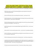 ASCP Phlebotomy Certification Exam 2026 &ndash; Complete Practice Questions with Correct Answers & Exam Preparation Guide