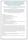 FLORIDA CLASS "K" FIREARMS INSTRUCTOR&NewLine;CERTIFICATION EXAM QUESTIONS AND VERIFIED&NewLine;ANSWERS &vert; LATEST UPDATE