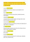 CHAPTER 2 &lpar;MACROMOLECULES&rpar; EXAMS WITH 100&percnt; ACCURATE ANSWERS 2025&sol;2026 UPDATED BEST RATED A&plus; FOR SUCCESS
