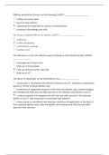 HRM3704 Assignment 7 Multiple Choice Questions and Answers