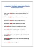 BIOL251 Human anatOmy & PHysIOLOgy I w&sol;LaB 2026 &vert; mOduLe 6&NewLine;exam RevIew &vert;70&plus; QuestIOns and answeRs summaRy &vert;LOckdOwn&NewLine;BROwseR &vert;PORtage LeaRnIng 