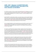 AHIP - 2027 - Modules 1-5 QUESTIONS AND &NewLine;CORRECT ANSWERS MOST RELIABLE FOR &NewLine;HIGH GRADED ACHIEVMEN