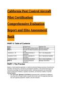 2026 &sol;2027California Pest Control Aircraft Pilot Certification &vert; S-Tier Test Bank & Study Guide &vert; 38&plus; Elite Q&A &lpar;Part 137&comma; 3 CCR&comma; Fluid Dynamics&rpar;
