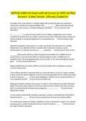SEJPME-US001-05 Exam with all Correct & 100&percnt; Verified Answers &vert;Latest Version &vert;Already Graded A&plus;