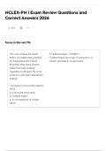 NCLEX-PN &vert; Exam Review Questions and&NewLine;Correct Answers 2026