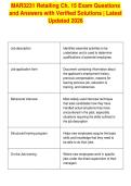 MAR3231 CH11&colon; Managing the Merchandise&NewLine;Planning Process &lpar;Goodman&rpar; Exam&NewLine;Questions and Answers with Verified&NewLine;Solutions &vert; Latest Updated 2026