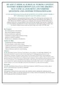 RN ADULT MEDICAL-SURGICAL NURSING CONTENT&NewLine;MASTERY SERIES EDITION 12&period;0 &lpar;ATI CMS&rpar; 2026&sol;2027 &vert;&NewLine;NGN CLINICAL JUDGMENT &vert; 250 VERIFIED&NewLine;QUESTIONS AND ANSWERS WITH RATIONALES