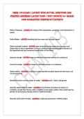 Chem 103 exam 1 latest 2026 aCtUal QUestIons and&NewLine;VerIfIed ansWers &lpar;latest 2026 &sol; 2027 UPdate&rpar; a&plus; Grade&NewLine;100&percnt; GUarantee VerIfIed By exPerts 