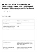 NRCME Exam Actual 2026 Questions and Correct Answers &lpar;Latest 2026 &sol; 2027 Update&rpar; Graded A&plus; 100&percnt; Guarantee Verified by Experts