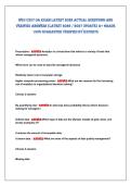 WGU C207 OA exAm lAtest 2026 ACtUAl QUestIOns And&NewLine;VerIfIed AnsWers &lpar;lAtest 2026 &sol; 2027 UPdAte&rpar; A&plus; GrAde&NewLine;100&percnt; GUArAntee VerIfIed By exPerts 