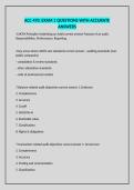 ACC 470&colon; EXAM 1 QUESTIONS WITH ACCURATE ANSWERS