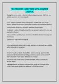 FINC 470 EXAM 1 QUESTIONS WITH ACCURATE ANSWERS
