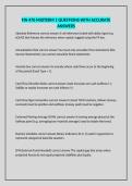 FIN 470 MIDTERM 1 QUESTIONS WITH ACCURATE ANSWERS