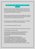 FIN 470 FINAL EXAM QUESTIONS WITH ACCURATE ANSWERS