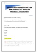 SIE&reg; Exam Prep Comprehensive Exam Bank 2026-2027&colon; 300&plus; Practice Questions with Detailed Rationales &vert; Securities Industry Essentials