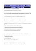 pH Quiz Review &plus; Practice with correct answers 100&percnt; 2026