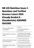 NR 228 EXAMS PACKAGE DEAL -CHAMBERLAIN UBIVERSITY