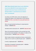 ARRT Bone Density Exam &lpar;latest version 2026&rpar; Most &NewLine;Recent Exam 2026&vert;2027 Actual Complete Real Exam &NewLine;Questions And Correct Answers &lpar;Verified Answers&rpar;                &NewLine;Already Graded A&plus; &vert; Guaranteed Success&excl;&excl; Newest                  &NewLine;Exam &vert; Just Released