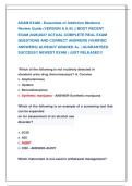 ASAM EXAM - Essentials of Addiction Medicine  &NewLine;Review Guide &lpar;VERSION A & B&rpar; &vert;&vert; MOST RECENT &NewLine;EXAM 2026&vert;2027 ACTUAL COMPLETE REAL EXAM &NewLine;QUESTIONS AND CORRECT ANSWERS &lpar;VERIFIED &NewLine;ANSWERS&rpar; ALREADY GRADED A&plus; &vert; GUARANTEED   &NewLine;SUCCESS&excl;&excl; NEWEST EXAM &vert; JUST REL