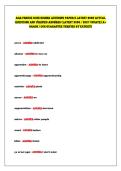 AQA French GcSe hiGher LiSteninG PAPer e LAteSt 2026 ActUAL&NewLine;QUeStionS And VeriFied AnSWerS &lpar;LAteSt 2026 &sol; 2027 UPdAte&rpar; A&plus;&NewLine;GrAde 100&percnt; GUArAntee VeriFied By exPertS 