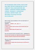 BIO 325 MESSERLI FINAL EXAM &lpar;LATEST EXAM  &NewLine;2026 &rpar; MOST RECENT EXAM 2026-2027 ACTUAL &NewLine;COMPLETE  REAL EXAM QUESTIONS AND &NewLine;CORRECT  ANSWERS &lpar;VERIFIED ANSWERS&rpar; &NewLine;ALREADY  GRADED A&plus; &vert; GUARANTEED               &NewLine;SUCCESS&excl;&excl;  NEWEST EXAM &vert; JUST                 