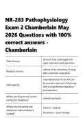 NR 283 &vert; Quiz 3  &vert; Questions with 100- correct answers -Chamberlain&period;
