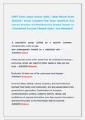 CHES Exam &lpar;latest version 2026&rpar; &vert;&vert; Most Recent Exam &NewLine;2026&vert;2027 Actual Complete Real Exam Questions And &NewLine;Correct Answers &lpar;Verified Answers&rpar; Already Graded A&plus; &NewLine;&vert; Guaranteed Success&excl;&excl; Newest Exam &vert; Just Released&excl;&excl; 