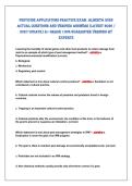 Pesticide APPlicAtors PrActice exAm AlbertA 2026&NewLine;ActUAl QUestions And verified AnsWers &lpar;lAtest 2026 &sol;&NewLine;2027 UPdAte&rpar; A&plus; GrAde 100&percnt; GUArAntee verified by&NewLine;exPerts 