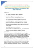 WGU D101 COST AND MANAGERIAL ACCOUNTING &vert;OA&vert; OBJECTIVE &NewLine;ASSESSMENT &vert; 161 ACTUAL QUESTIONS AND ANSWERS &lpar;VERIFIED ANSWERS&rpar;&comma; &NewLine;100&percnt; GUARANTEED PASS &vert;&vert; COMPLETE A&plus; GUIDE&rsqb; ACTUAL QUESTIONS AND &NewLine;CORRECT ANSWERS &lpar;VERIFIED ANSWERS&rpar; PLUS RATIONALES 2026 Q&A &vert; &NewLine;