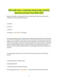 NSG 3160 Exam 1 Complete Study Guide&comma; Practice Questions & Exam Prep 2026&ndash;2027 &vert; Health Assessment Review