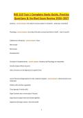 BIO 210 Test 1 Complete Study Guide&comma; Practice Questions & Comprehensive Exam Review 2026&ndash;2027